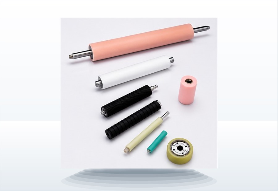 Rubber and PU rollers