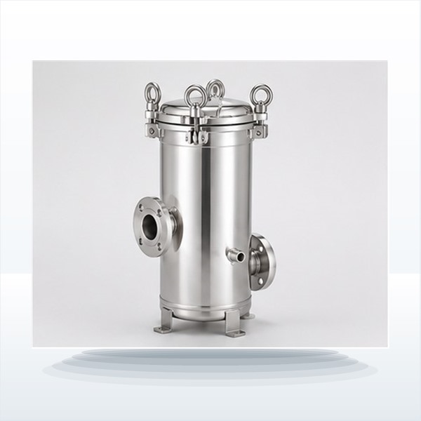 Stainless steel cartridge filter housing